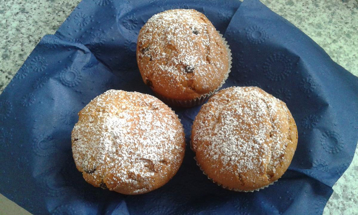 Muffins mit Schokotröpfchen - Rezept - Bild Nr. 6276