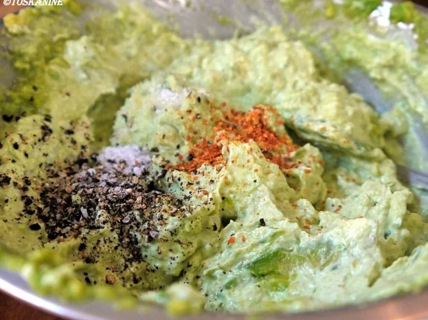 Rezept: Galettes Bretonnes mit Avocado-Creme und Hähnchenbrust Bild Nr. 8 Galettes Bretonnes mit Avocado-Creme und Hähnchenbrust - Rezept - Bild Nr. 8