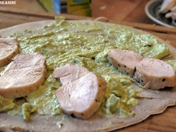 Rezept: Galettes Bretonnes mit Avocado-Creme und Hähnchenbrust Bild Nr. 13 Galettes Bretonnes mit Avocado-Creme und Hähnchenbrust - Rezept - Bild Nr. 13