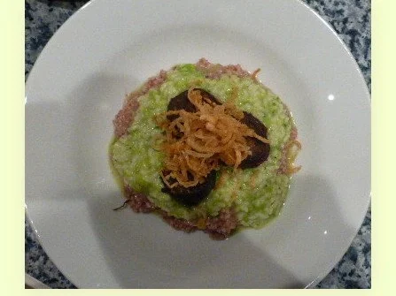 Vanille-Risotto mit Porree und Blutwurst - Rezept - Bild Nr. 8