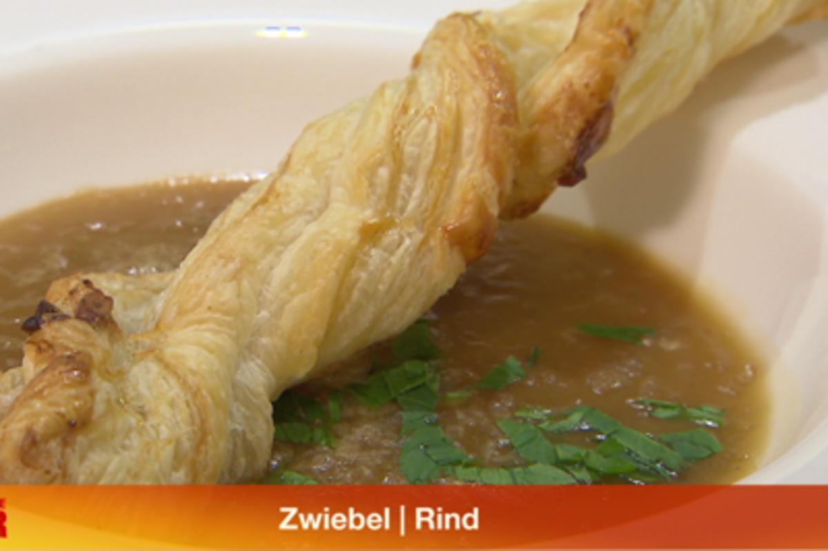 Zwiebelsuppe - Rezept