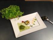 Ziegenkäse-Bonbons an Honigbalsamico und Kräutersorbet - Rezept