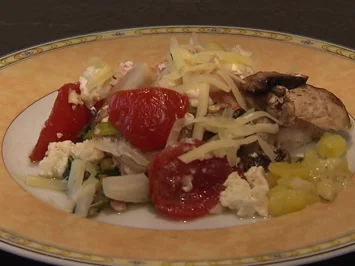 Wildlachs in Folie gegart und hausgemachte Salbei-Gnocchi - Rezept