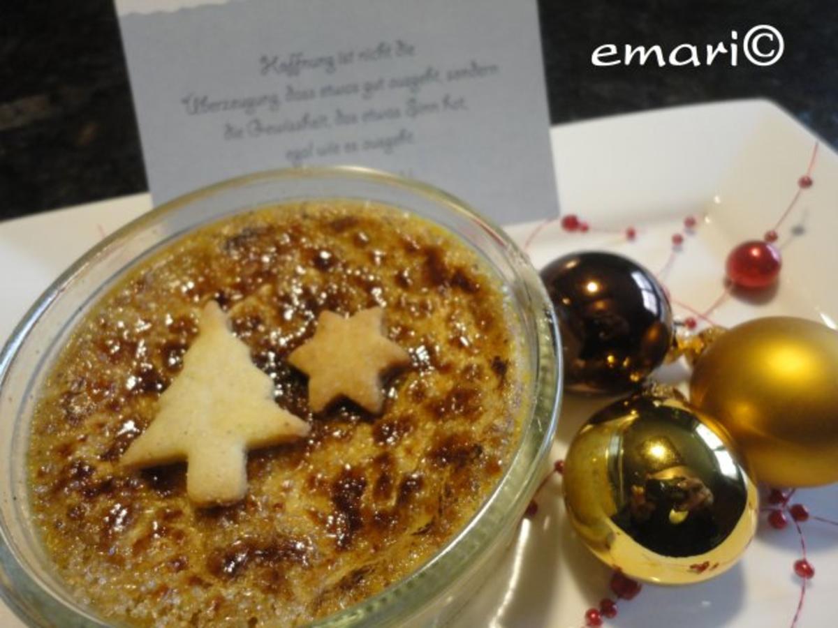 Bilder für Creme Brulee mit Winteraromen - Rezept