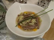 Kräuter-Frittatensuppe - Rezept