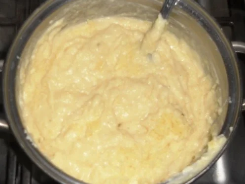 Flönz, oder -  "Jebrat´ne Rotworscht mit Bollen - Appeltitsche".  (Rzpt. um 1950) - Rezept - Bild Nr. 20