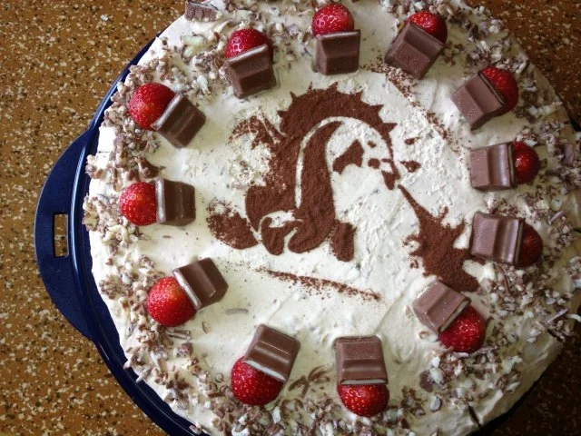 Kinderschokoladen Torte - Rezept