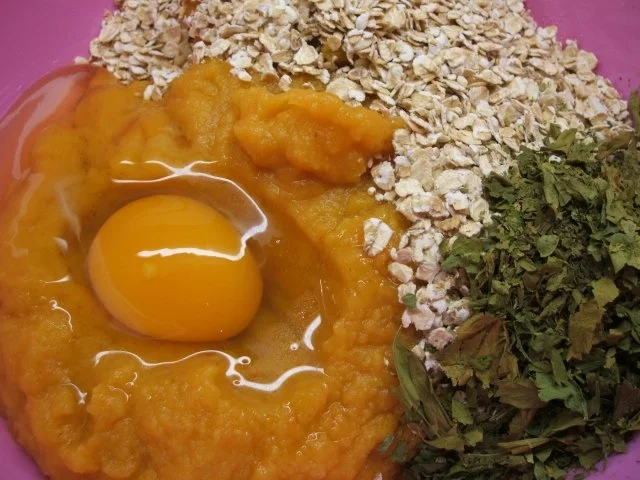 Rezept: Vollkost: Bratlinge aus Wurzelgemüsepüree Bild Nr. 2 Vollkost: Bratlinge aus Wurzelgemüsepüree - Rezept - Bild Nr. 2