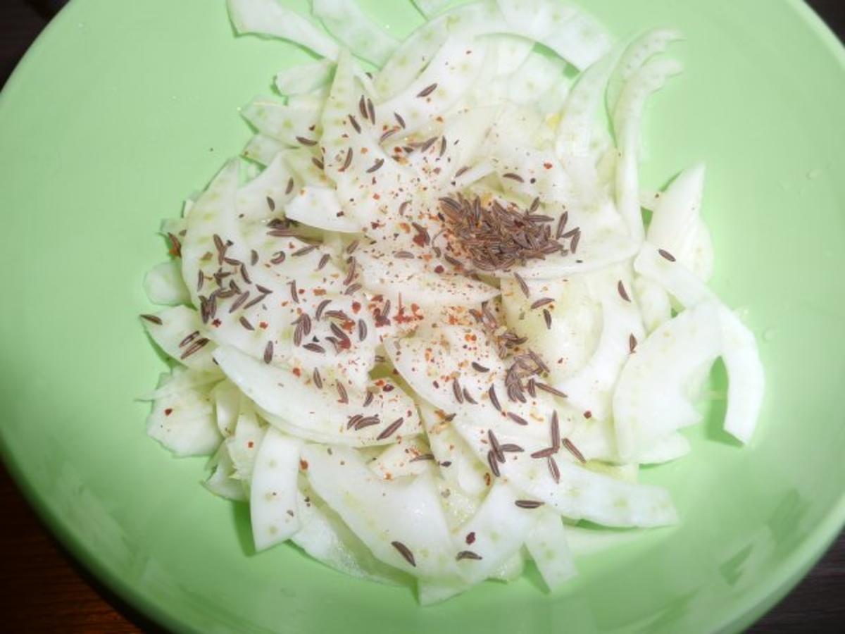 Fenchel mit Apfel - Salat - Rezept - Bild Nr. 2