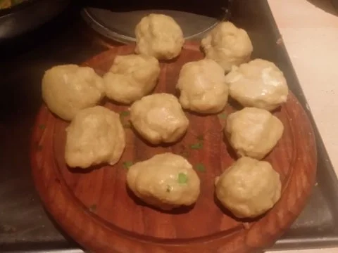 Samosas mit Dip  (Indische Teigtaschen) - Rezept