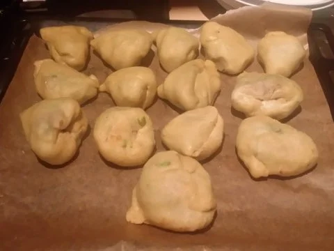 Samosas mit Dip  (Indische Teigtaschen) - Rezept - Bild Nr. 6