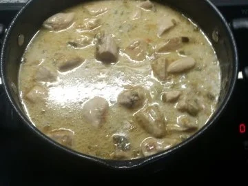 Rezept: Hähnchenbrustfilet in Erdnuss-Sauce Bild Nr. 2 Hähnchenbrustfilet in Erdnuss-Sauce - Rezept - Bild Nr. 2