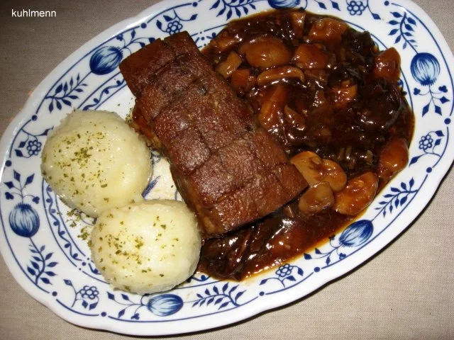 Schweinebraten "Försterart" - Rezept