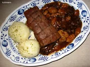 Schweinebraten "Försterart" - Rezept