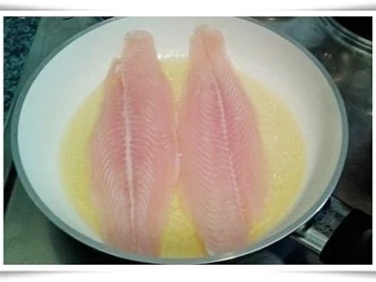 Pangasiusfilet auf süß-sauer Gemüse mit  Basmati Reis - Rezept - Bild Nr. 4