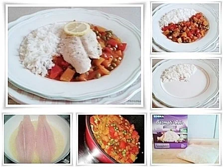 Pangasiusfilet auf süß-sauer Gemüse mit  Basmati Reis - Rezept - Bild Nr. 13