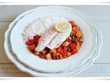 Pangasiusfilet auf süß-sauer Gemüse mit  Basmati Reis - Rezept - Bild Nr. 16