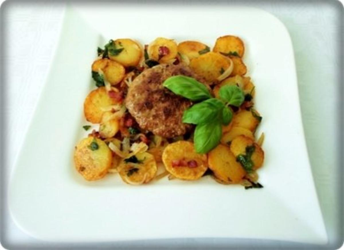 Deftige Bratkartoffeln mit Hacksteaks - Rezept - Bild Nr. 20