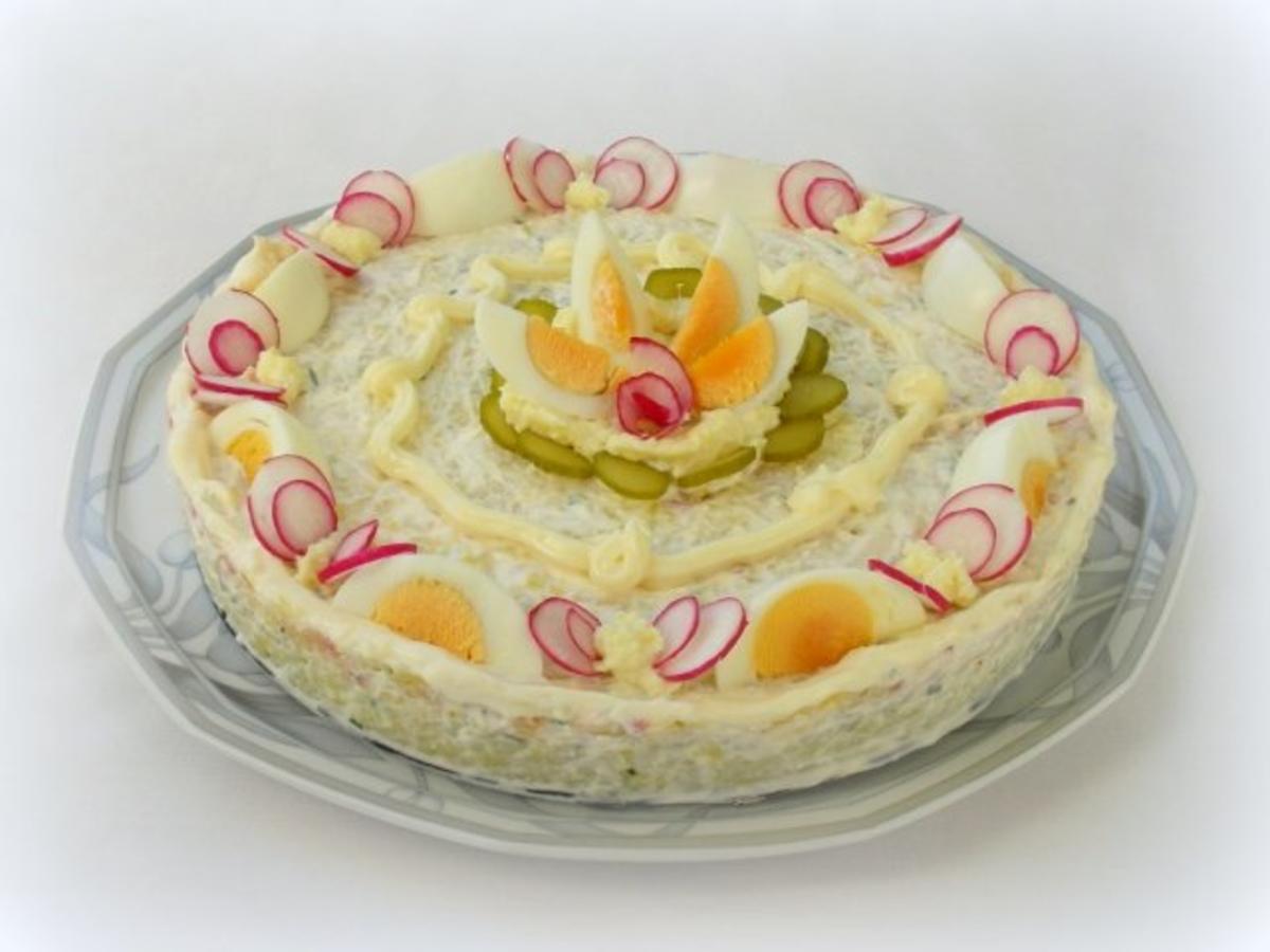 Kartoffelsalat-Torte à la Noriana - Rezept Von Einsendungen Noriana