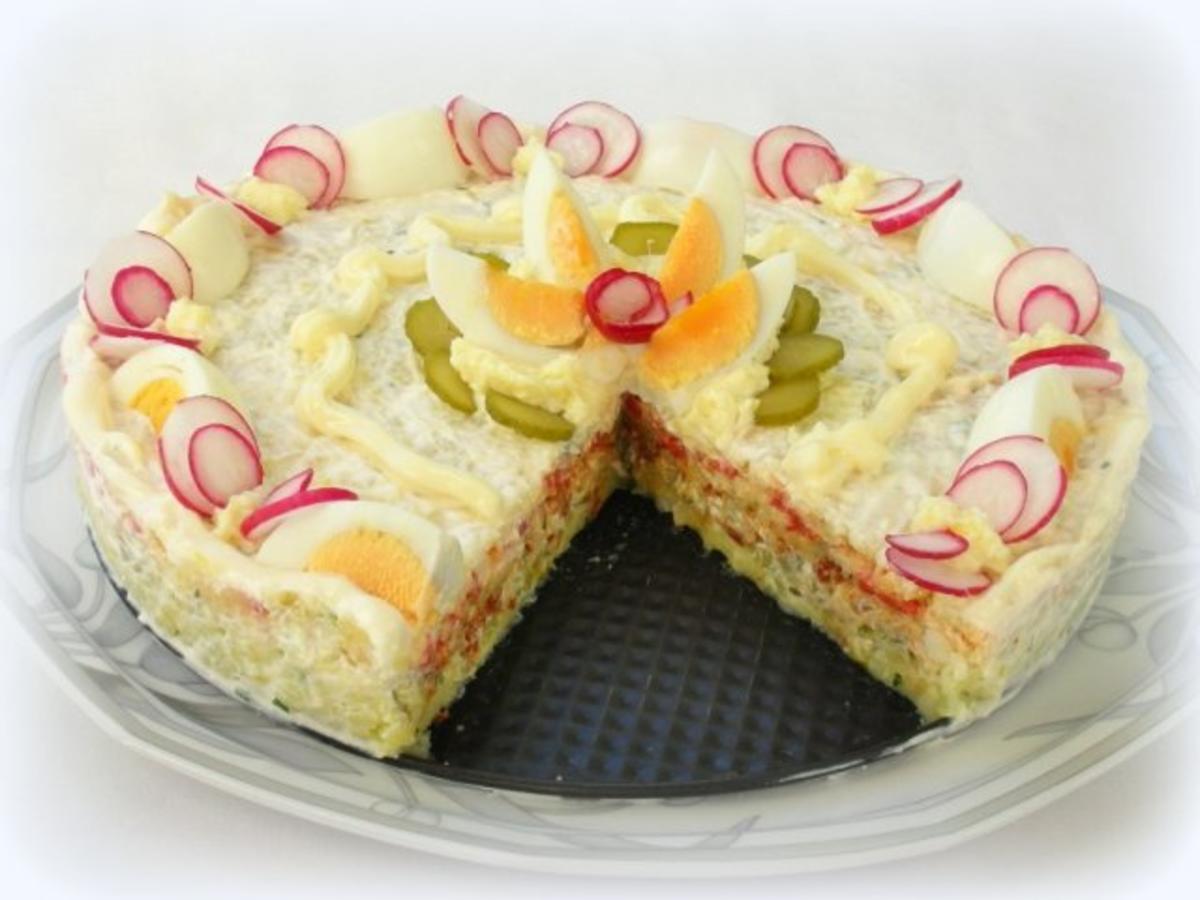 Kartoffelsalat-Torte à la Noriana - Rezept - Bild Nr. 2