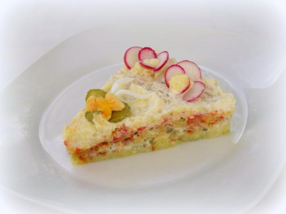 Kartoffelsalat-Torte à la Noriana - Rezept - Bild Nr. 3