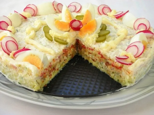 Kartoffelsalat-Torte à la Noriana - Rezept - Bild Nr. 20