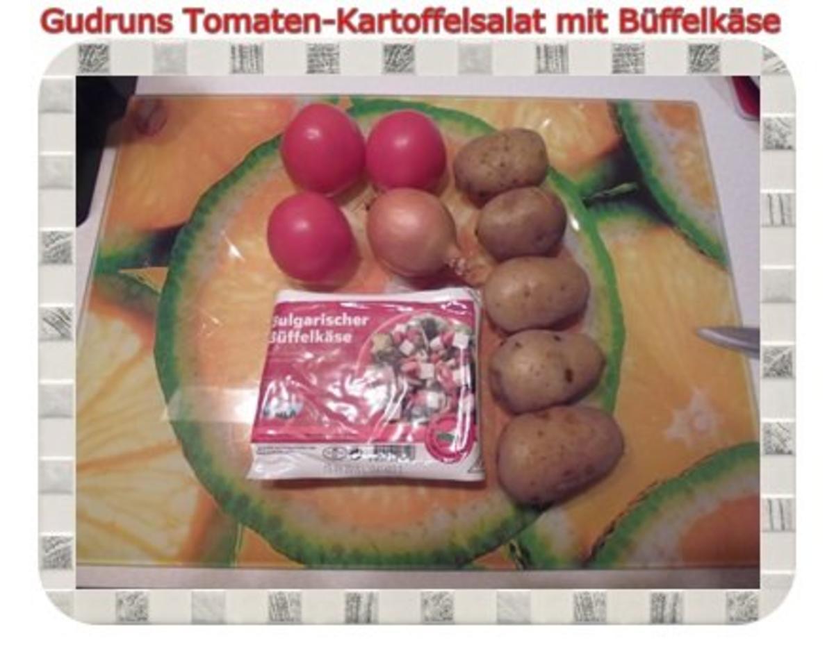 Salat: Tomaten-Kartoffelsalat mit Büffelkäse - Rezept - Bild Nr. 2