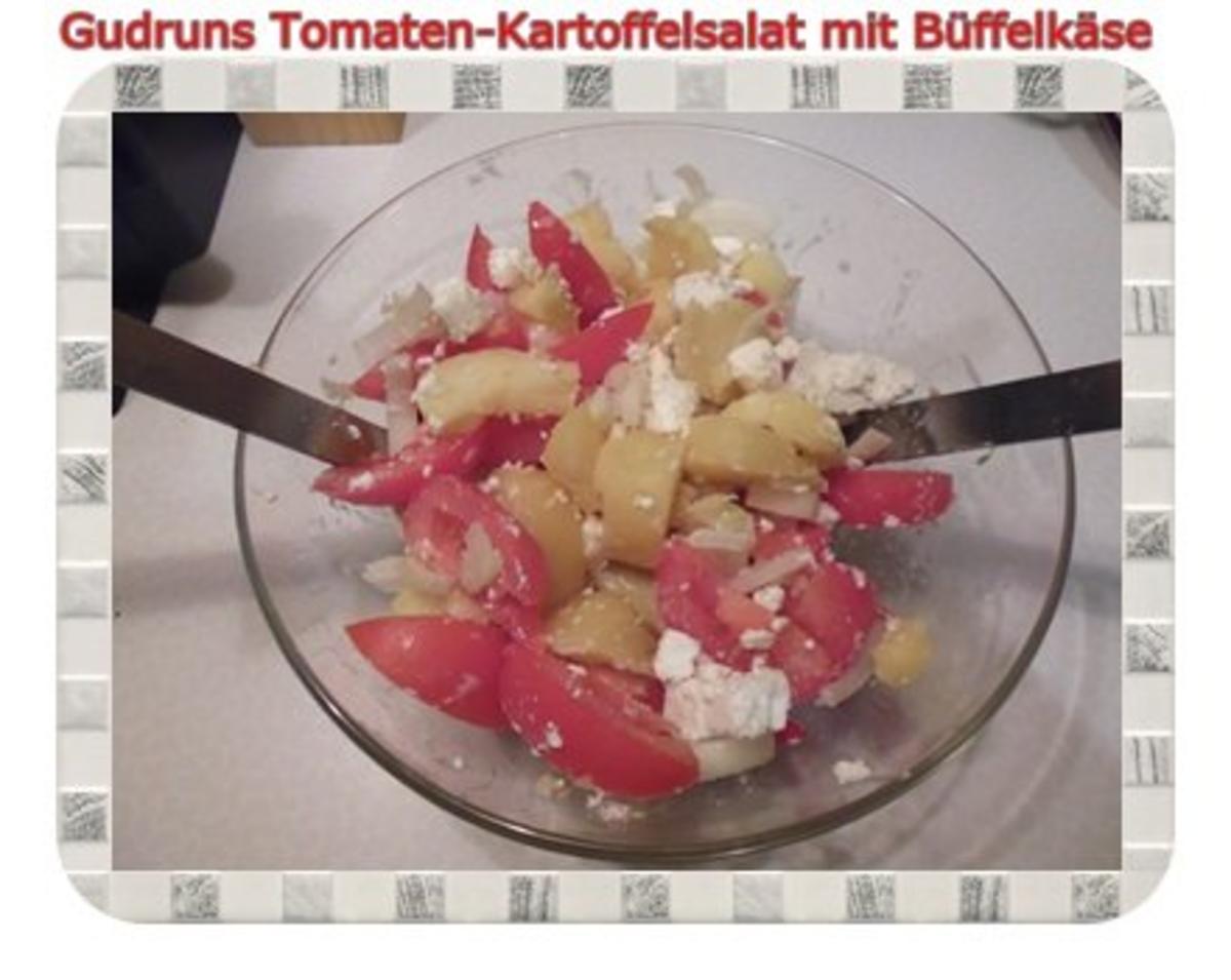 Salat: Tomaten-Kartoffelsalat mit Büffelkäse - Rezept - Bild Nr. 5