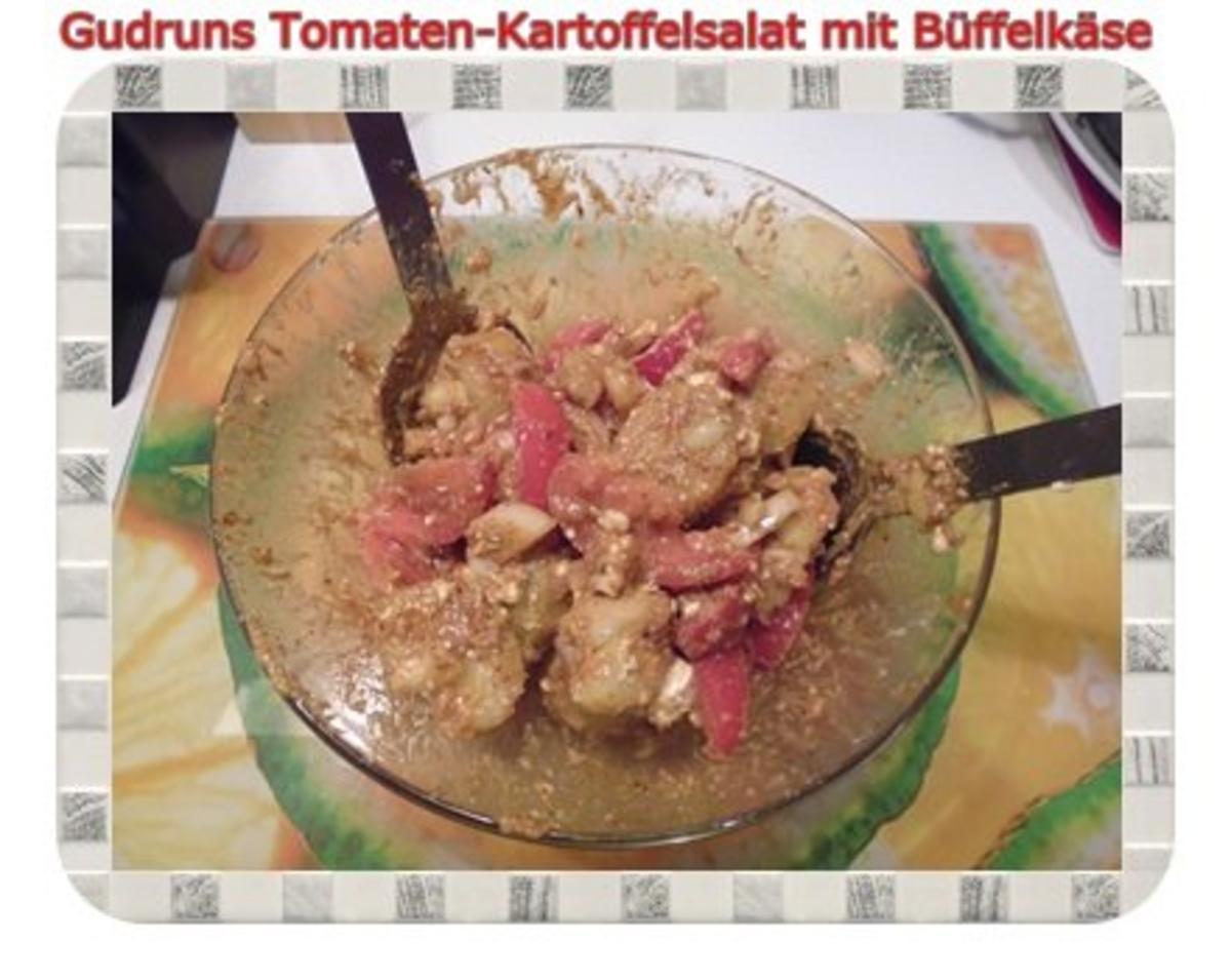 Salat: Tomaten-Kartoffelsalat mit Büffelkäse - Rezept - Bild Nr. 7