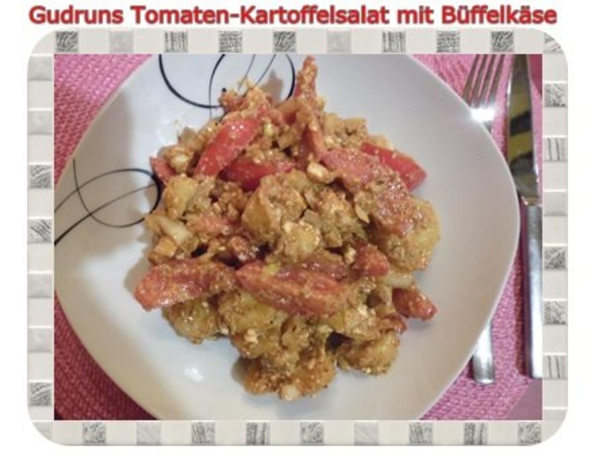 Salat: Tomaten-Kartoffelsalat mit Büffelkäse - Rezept - Bild Nr. 9
