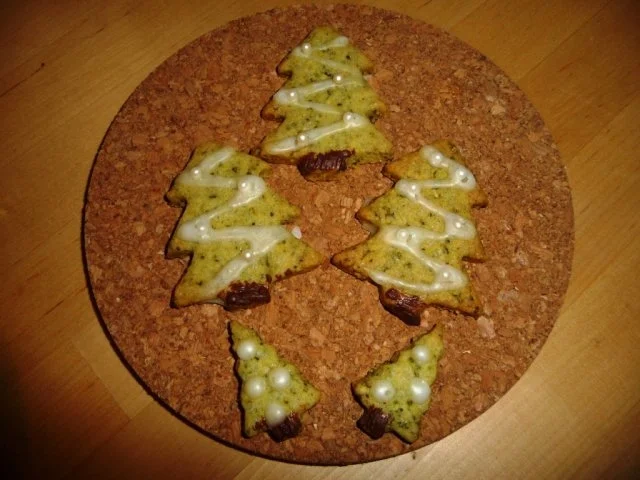 Kürbiskern Tannenbäume - Rezept