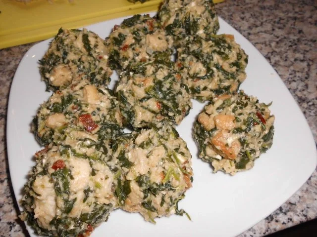 Spinatknödel>> - Rezept