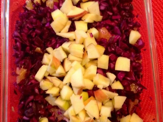 Rezept: Rotkohlsalat Bild Nr. 6 Rotkohlsalat - Rezept - Bild Nr. 6