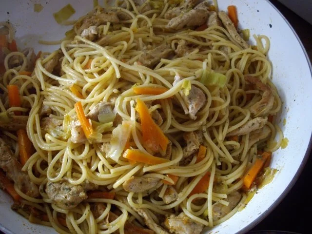 gebratene nudeln - Rezept - Bild Nr. 6