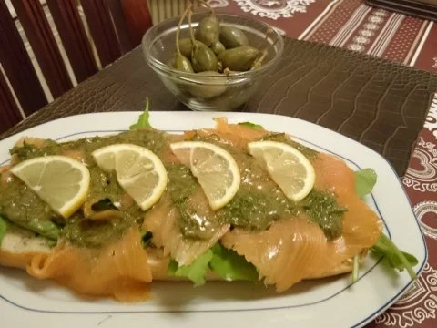 Rezept: lachsbrot-gravedlachs-schnelle abendküche Bild Nr. 2 lachsbrot-gravedlachs-schnelle abendküche - Rezept - Bild Nr. 2