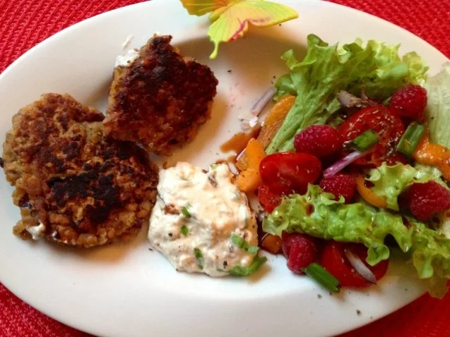 Rezept: Maronen-Linsen-Bratlinge Maronen-Linsen-Bratlinge - Rezept