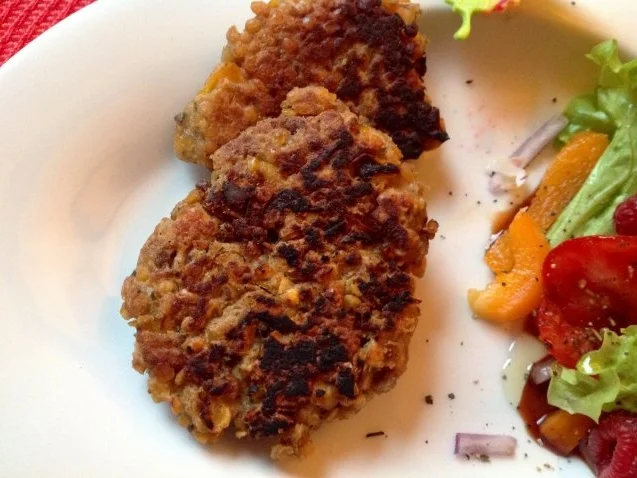 Rezept: Maronen-Linsen-Bratlinge Bild Nr. 3 Maronen-Linsen-Bratlinge - Rezept - Bild Nr. 3