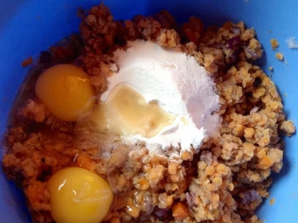 Rezept: Maronen-Linsen-Bratlinge Bild Nr. 8 Maronen-Linsen-Bratlinge - Rezept - Bild Nr. 8