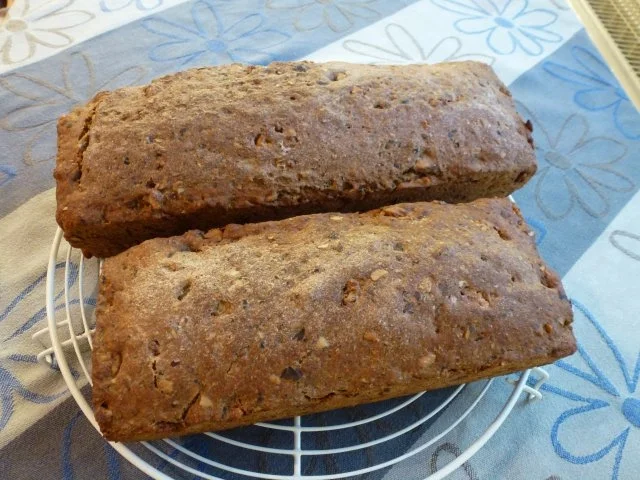 Kürbiskern-Walnuss-Dinkelbrot - Rezept - Bild Nr. 2