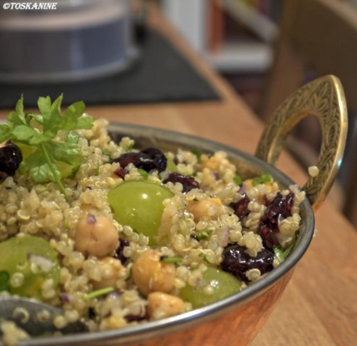 Quinoa-Trauben-Salat - Rezept