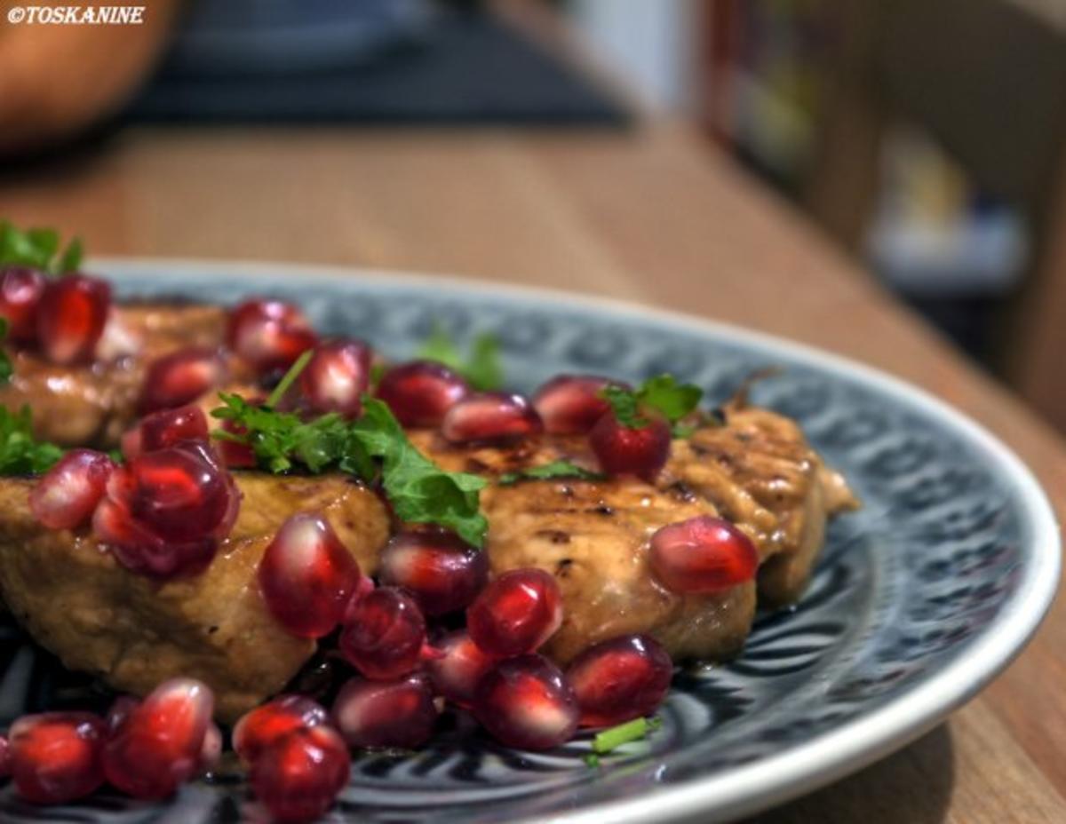 Bilder für Granatapfel-Hähnchen - Rezept