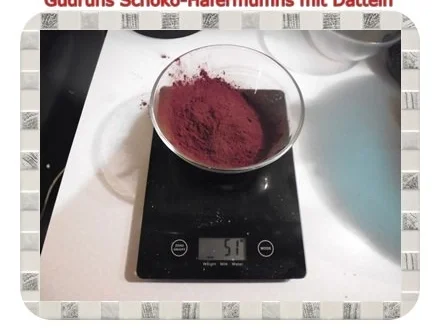 Muffins: Schoko-Hafermuffins mit Datteln - Rezept - Bild Nr. 6