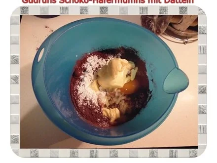 Muffins: Schoko-Hafermuffins mit Datteln - Rezept - Bild Nr. 8