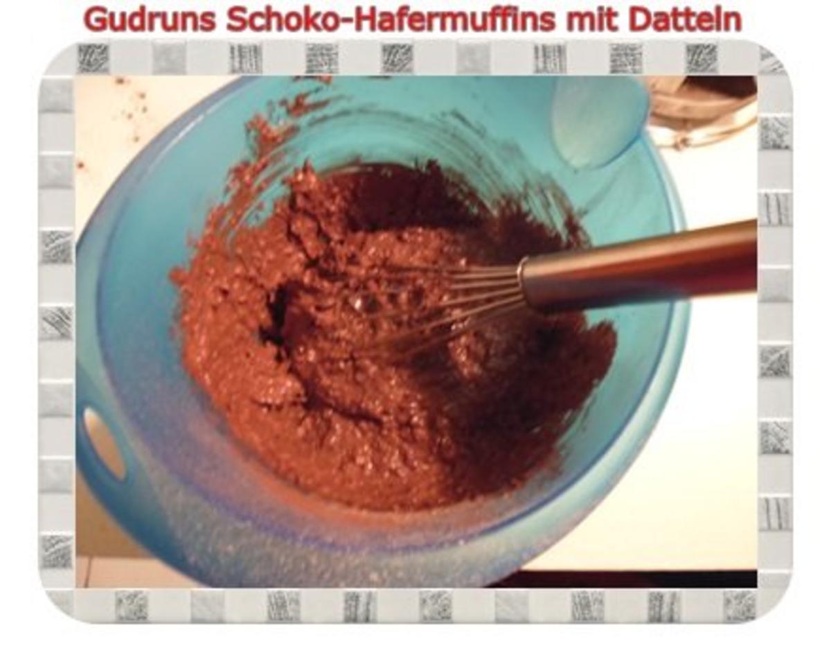 Muffins: Schoko-Hafermuffins mit Datteln - Rezept - Bild Nr. 9