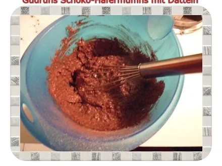 Muffins: Schoko-Hafermuffins mit Datteln - Rezept - Bild Nr. 9