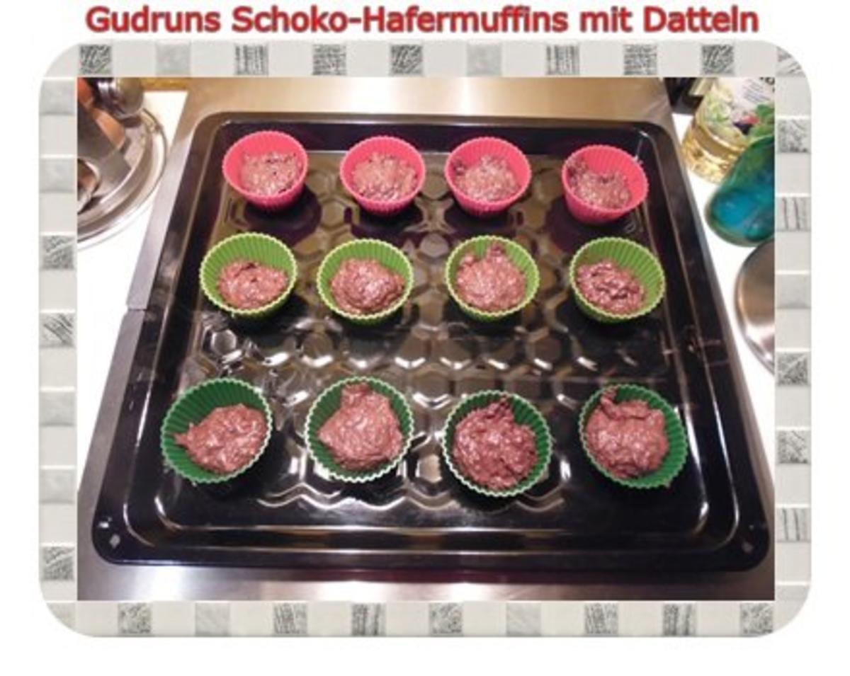 Muffins: Schoko-Hafermuffins mit Datteln - Rezept - Bild Nr. 10