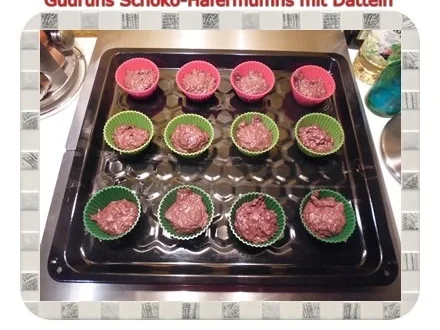 Muffins: Schoko-Hafermuffins mit Datteln - Rezept - Bild Nr. 10