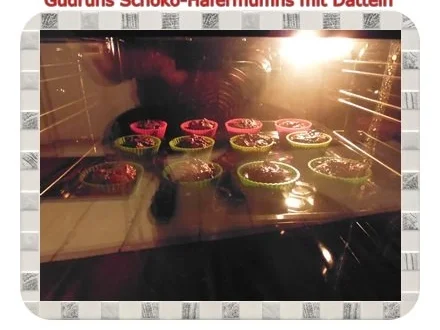 Muffins: Schoko-Hafermuffins mit Datteln - Rezept - Bild Nr. 12