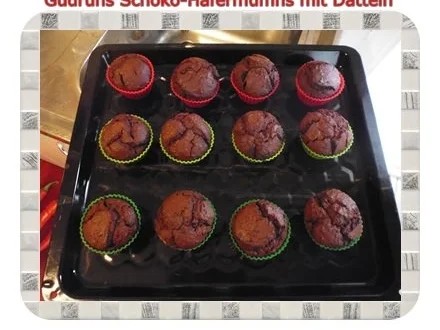 Muffins: Schoko-Hafermuffins mit Datteln - Rezept - Bild Nr. 15