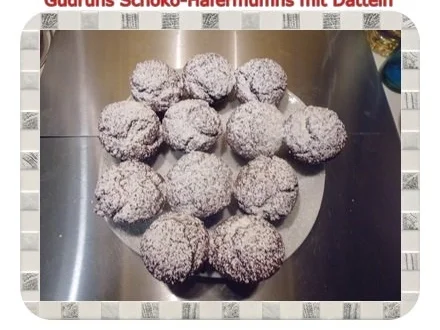 Muffins: Schoko-Hafermuffins mit Datteln - Rezept - Bild Nr. 17